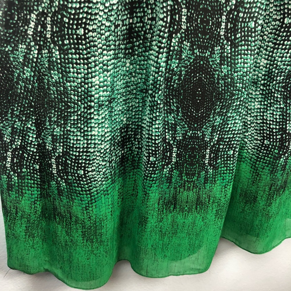 Anthro Moulinette Soeurs Vernalis green maxi dress - Picture 3 of 8